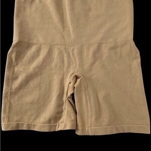 Tan Biker Shorts